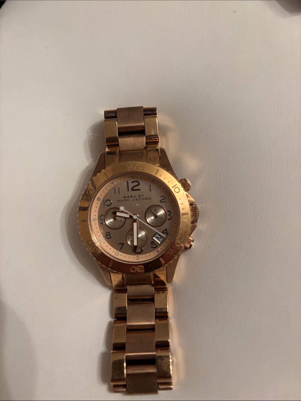 Marc by Marc Jacobs Rose Gold  Chronograph Bracelet Watch